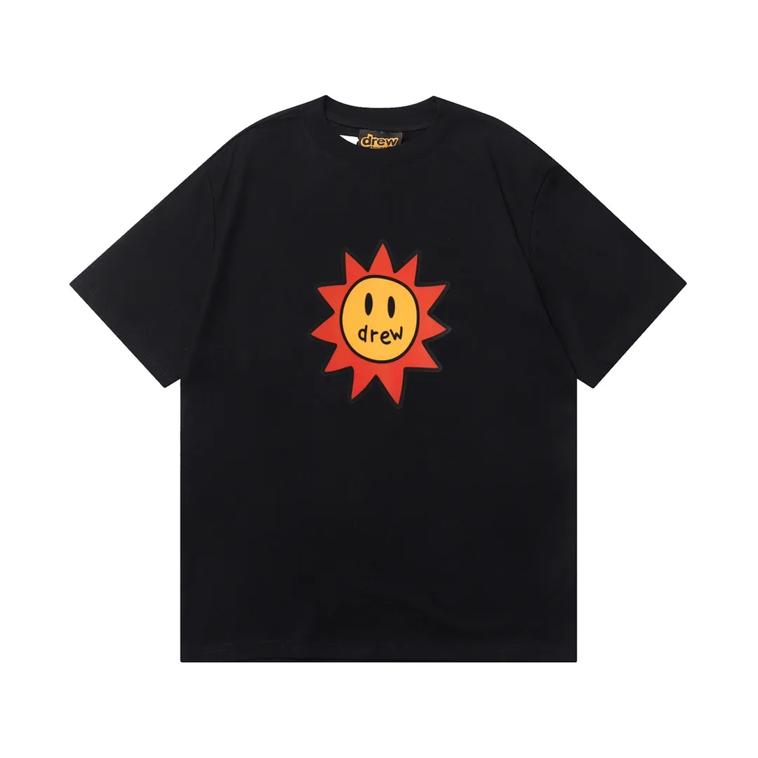 D 058 9 2023SS Same Style drew T g , ！ Quality！！ ， Quality！！ ， ！！ ， ， ， ， ， 。 Sizes：S M L XL ：Black White Royal Blue Red Brown White Orange